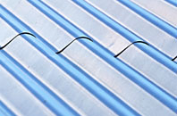Canhams Green corrugated roofing